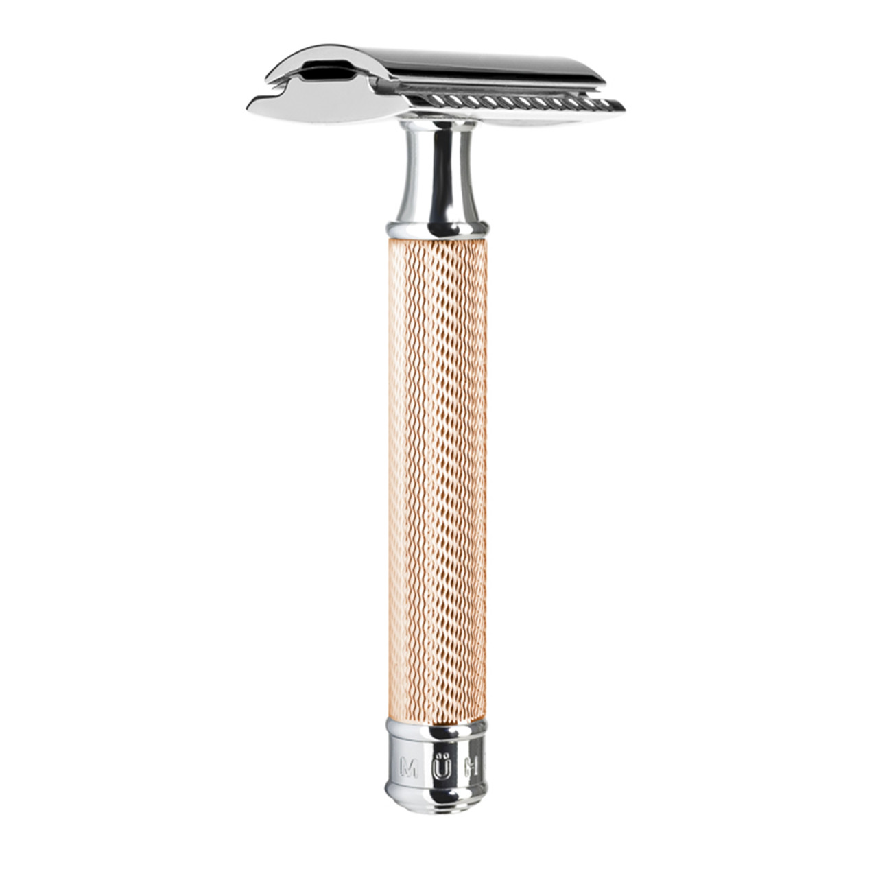 Se Mühle R89 DE-skraber, Rosegold hos Proshave